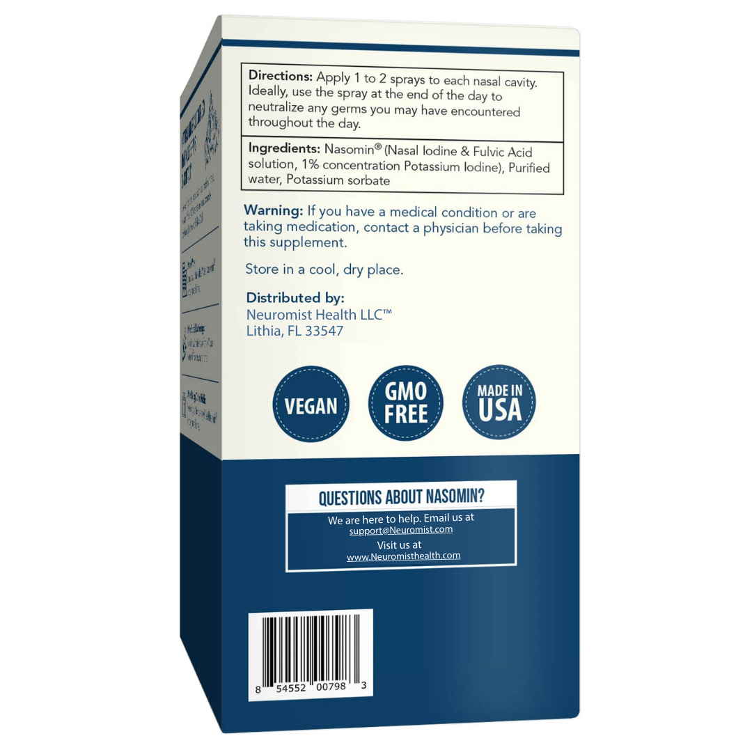 NeuroMist Iodine Nasal Spray