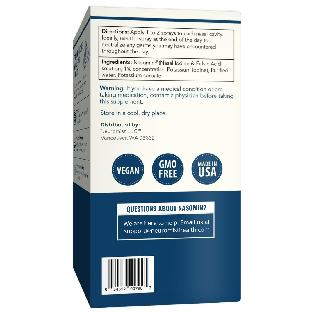 NeuroMist Iodine Nasal Spray