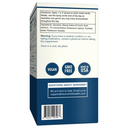 NeuroMist Iodine Nasal Spray